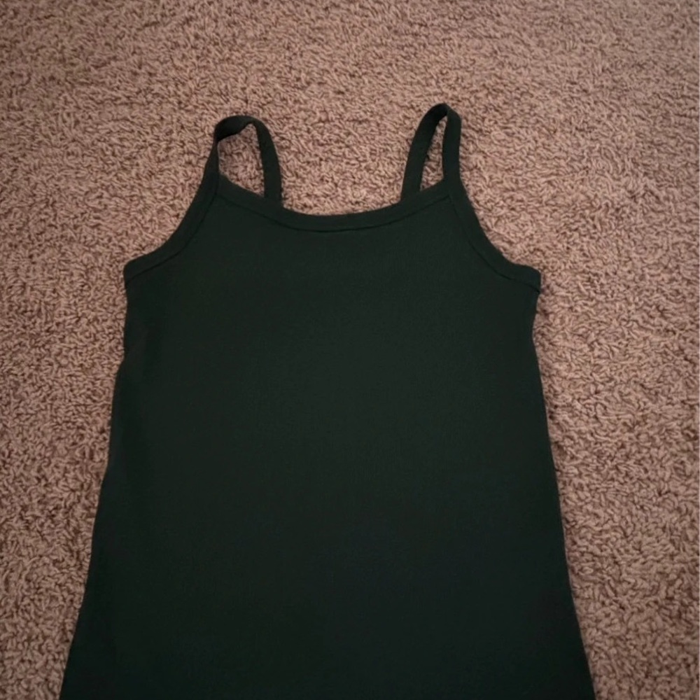 No Boundaries Dark Green Camisole Top